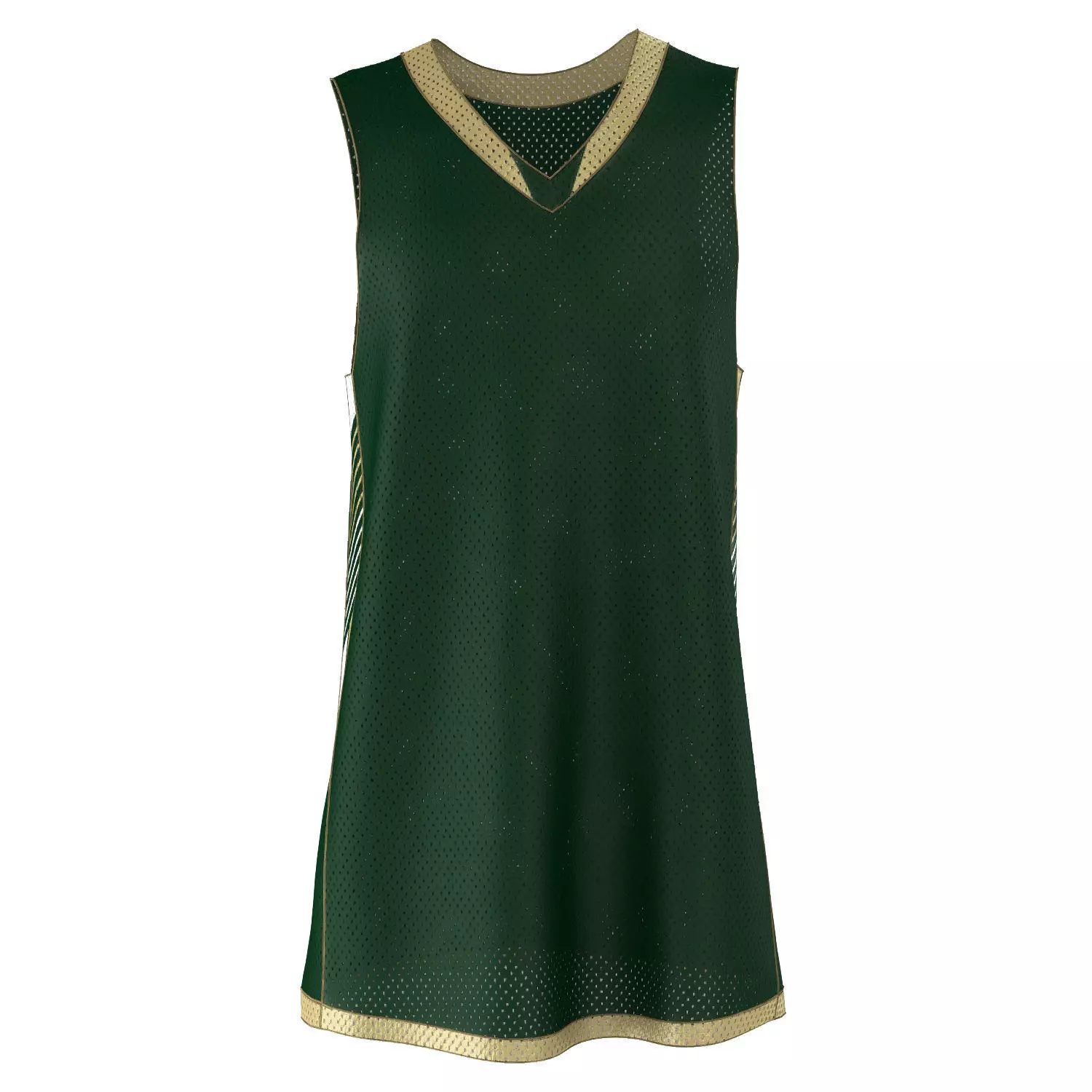 Basketball Jersey Top 3D model_0