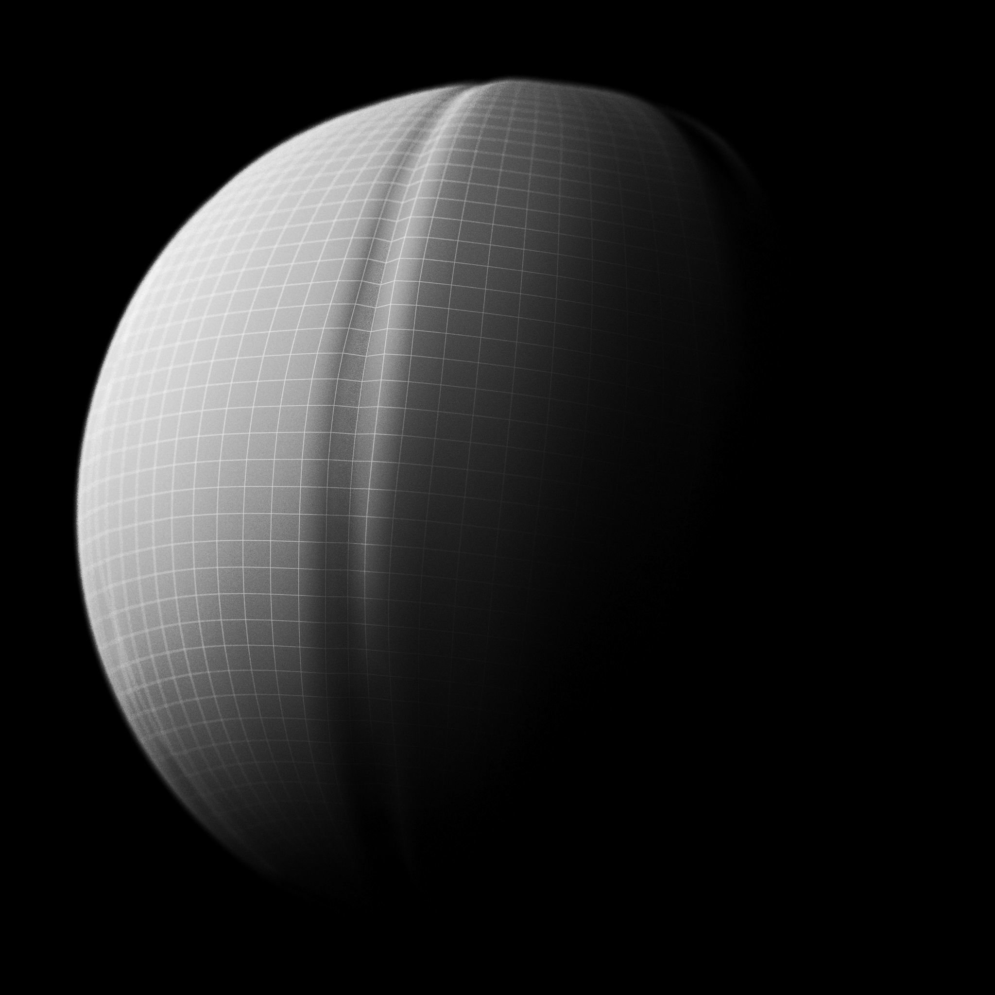 Vintage Basket Ball Low-poly 3D model_3