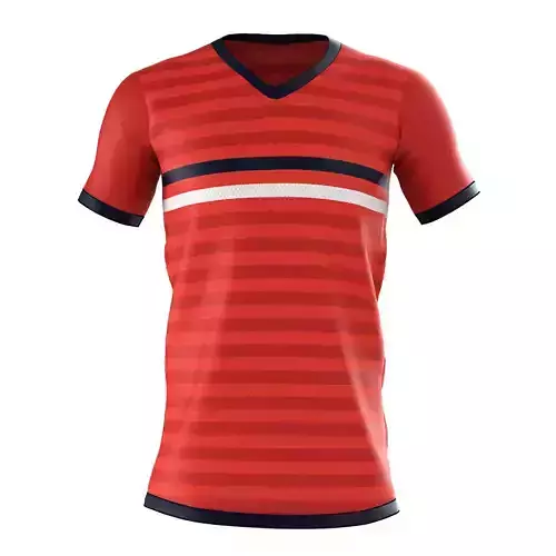 Soccer Jersey Shirt Top 3D model