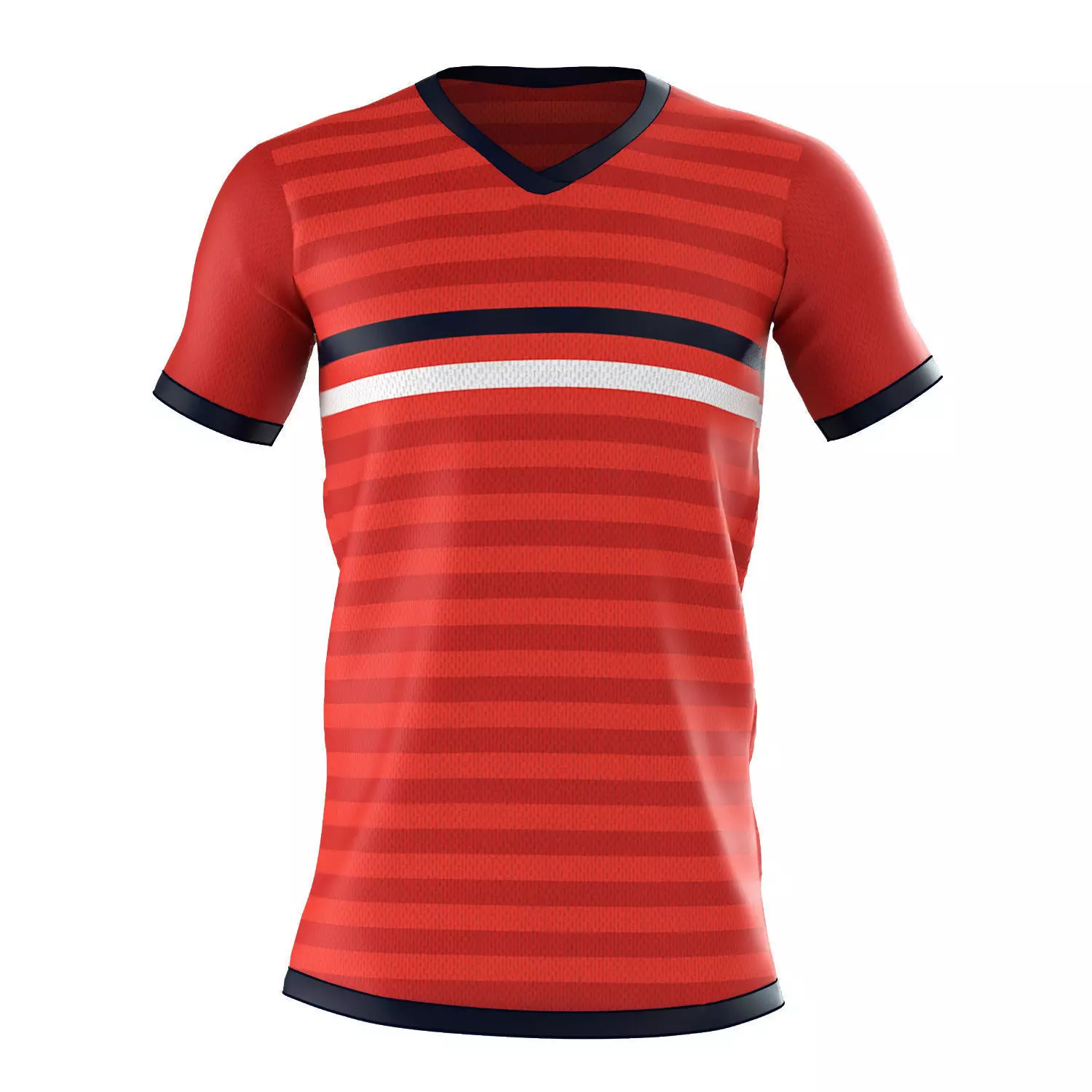 Soccer Jersey Shirt Top 3D model_0