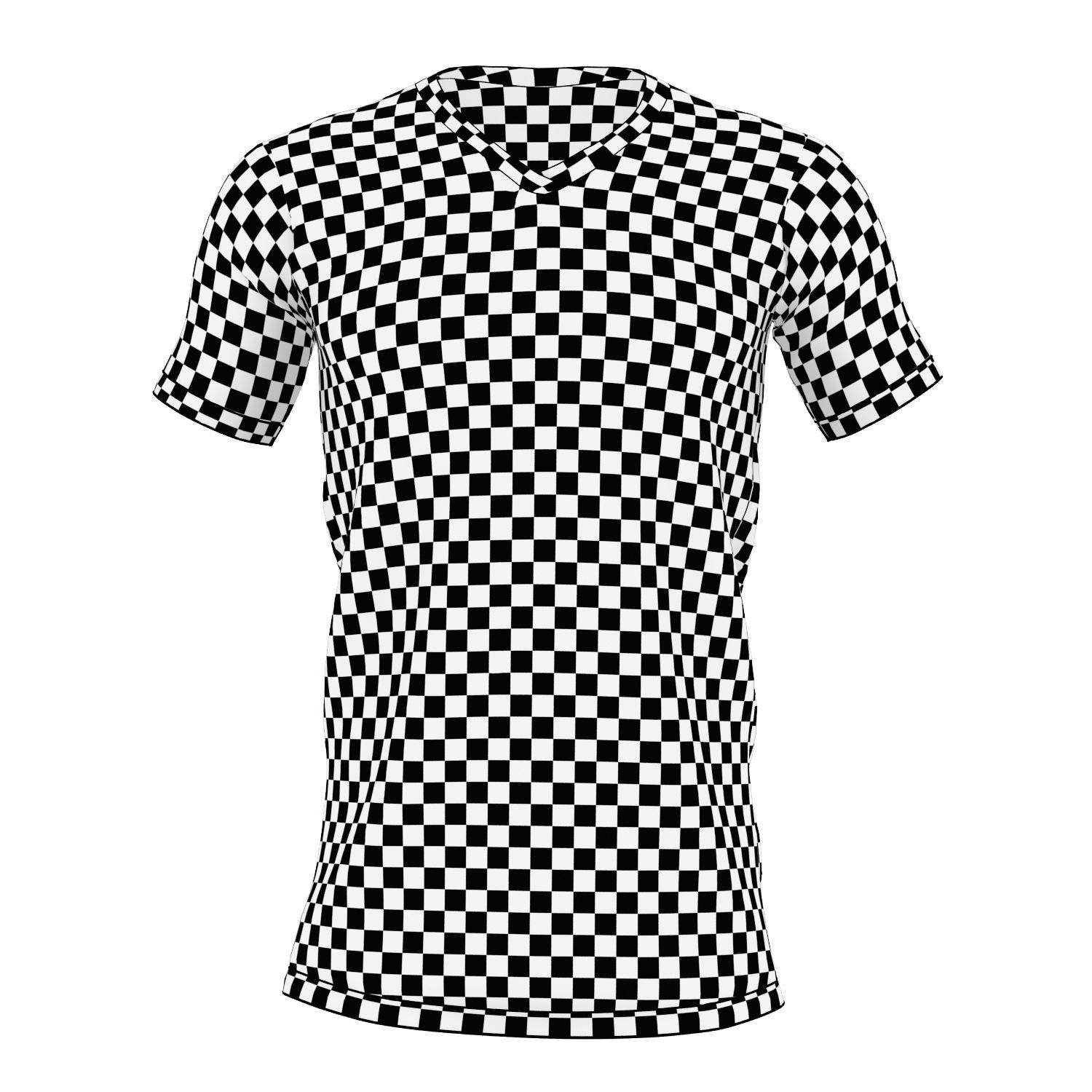 Soccer Jersey Shirt Top 3D model_3