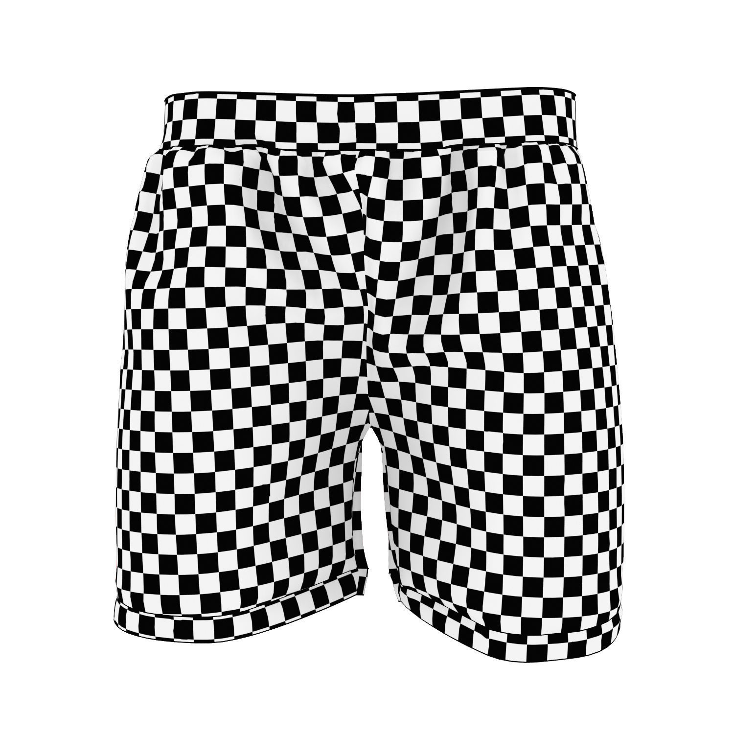 Soccer Jersey Shorts 3D model_3