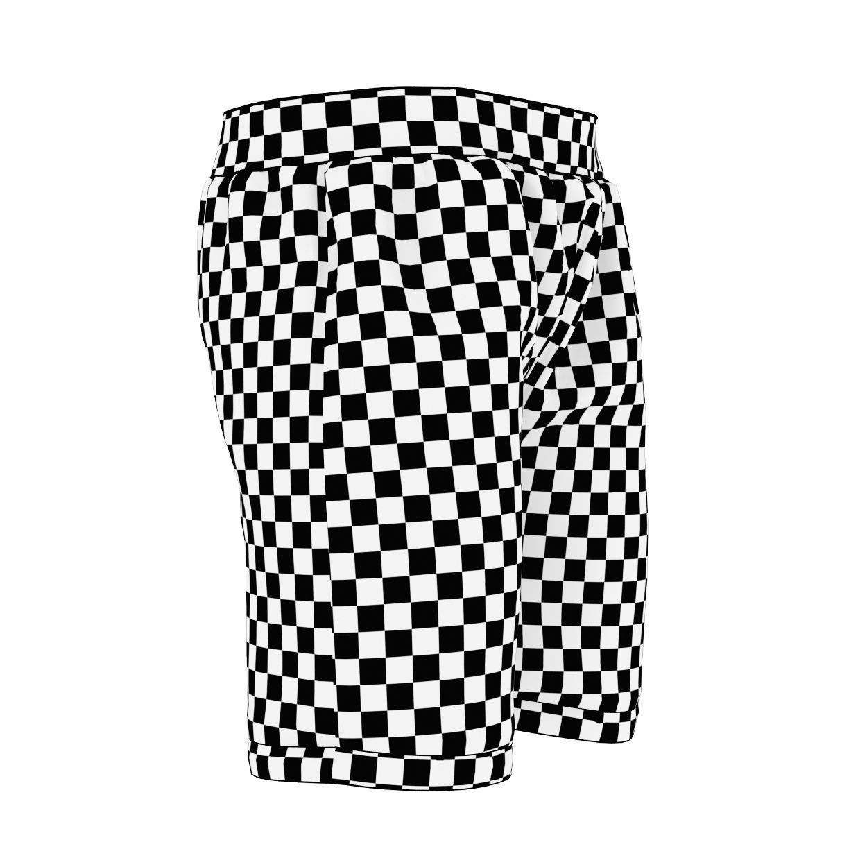 Soccer Jersey Shorts 3D model_4