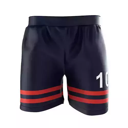 Soccer Jersey Shorts 3D model