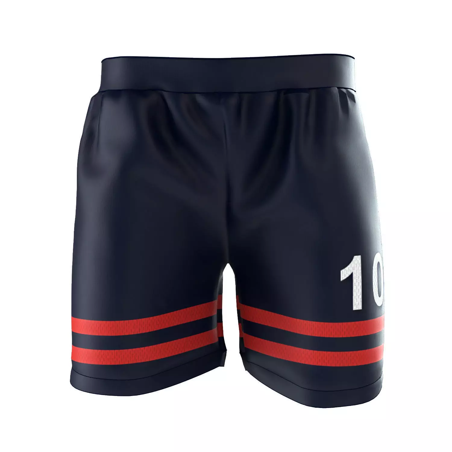 Soccer Jersey Shorts 3D model_0