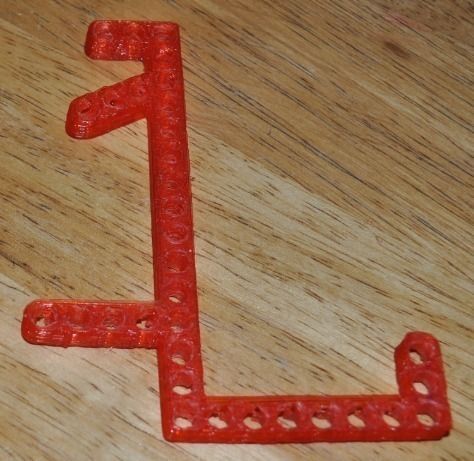 Lego Mindstorms compatible brick for robot frame Free 3D print model_1