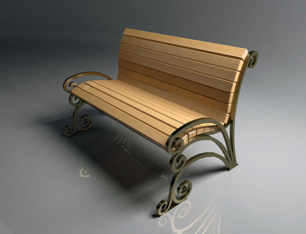 3d bench lite. Скамейка «giada bench» арт. 148400; metalco. bench 3d. bench 3d model.