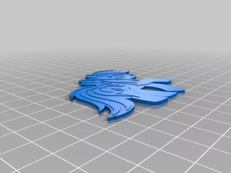 Rainbow Dash Free 3D print model_0