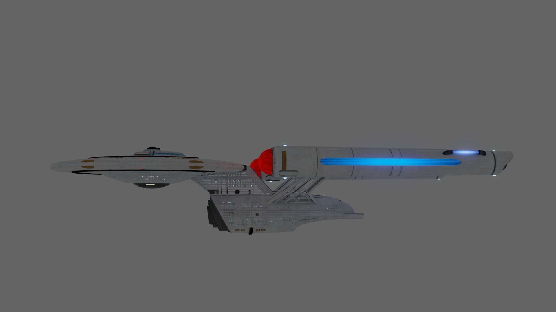 Phoenix Class Crusier  v2 3D model_11