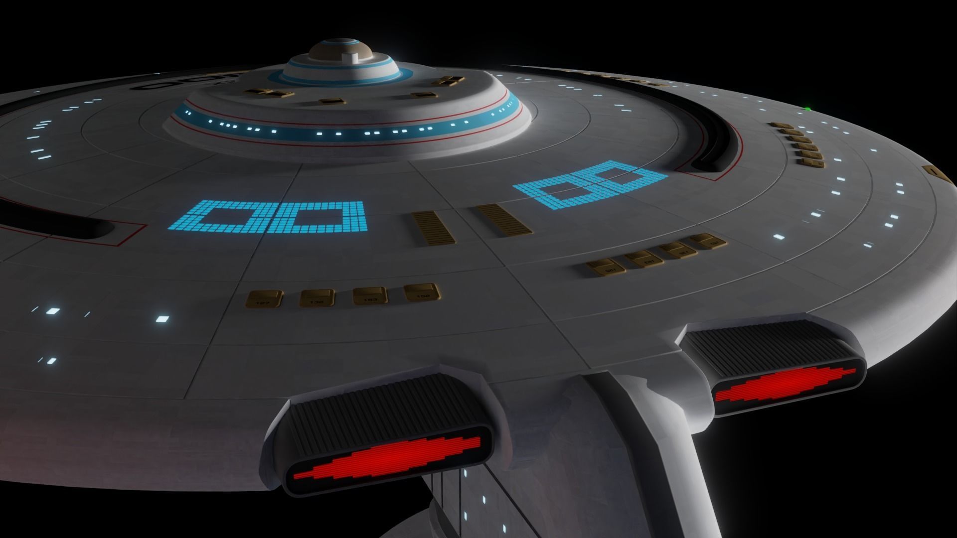 Phoenix Class Crusier  v2 3D model_8