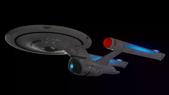 Phoenix Class Crusier  v2 3D model