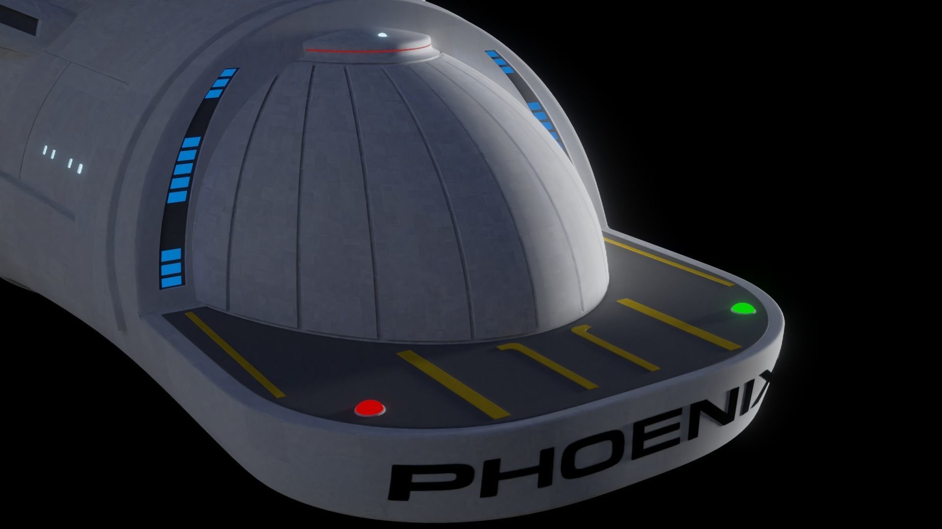 Phoenix Class Crusier  v2 3D model_6