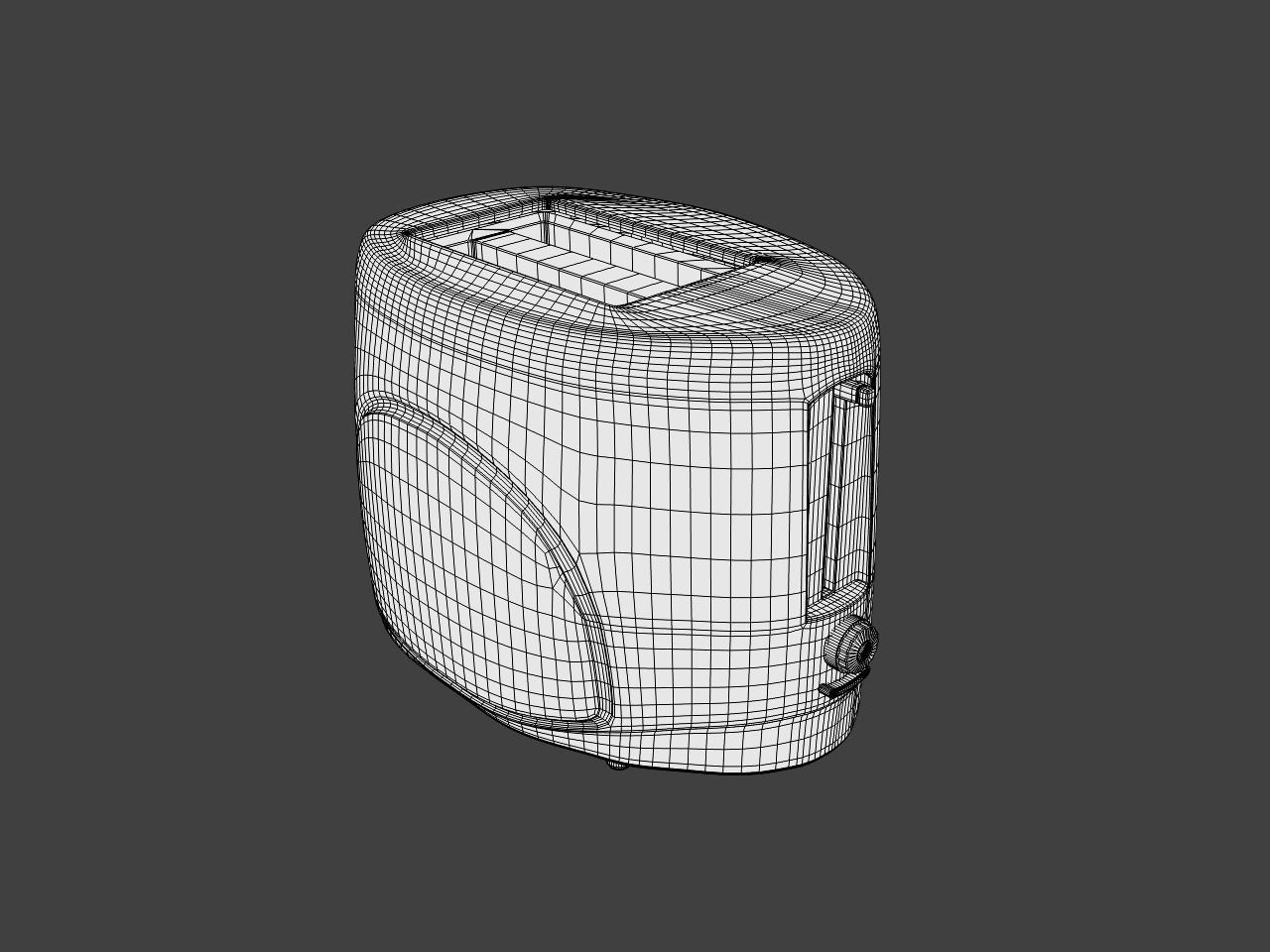 Toaster 3D model_1