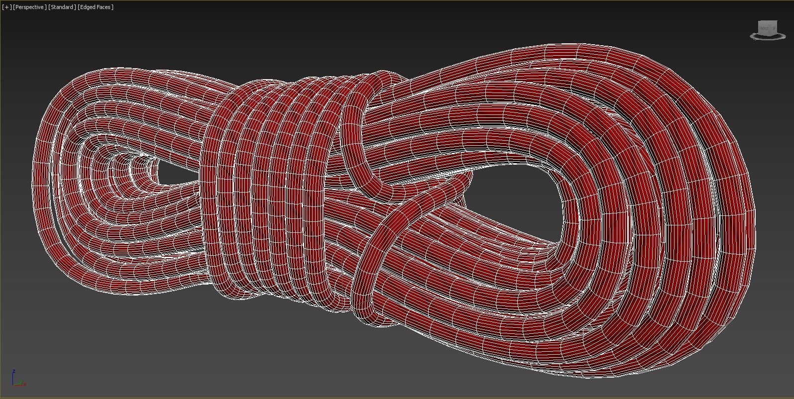 Climbing Rope 3D model_7
