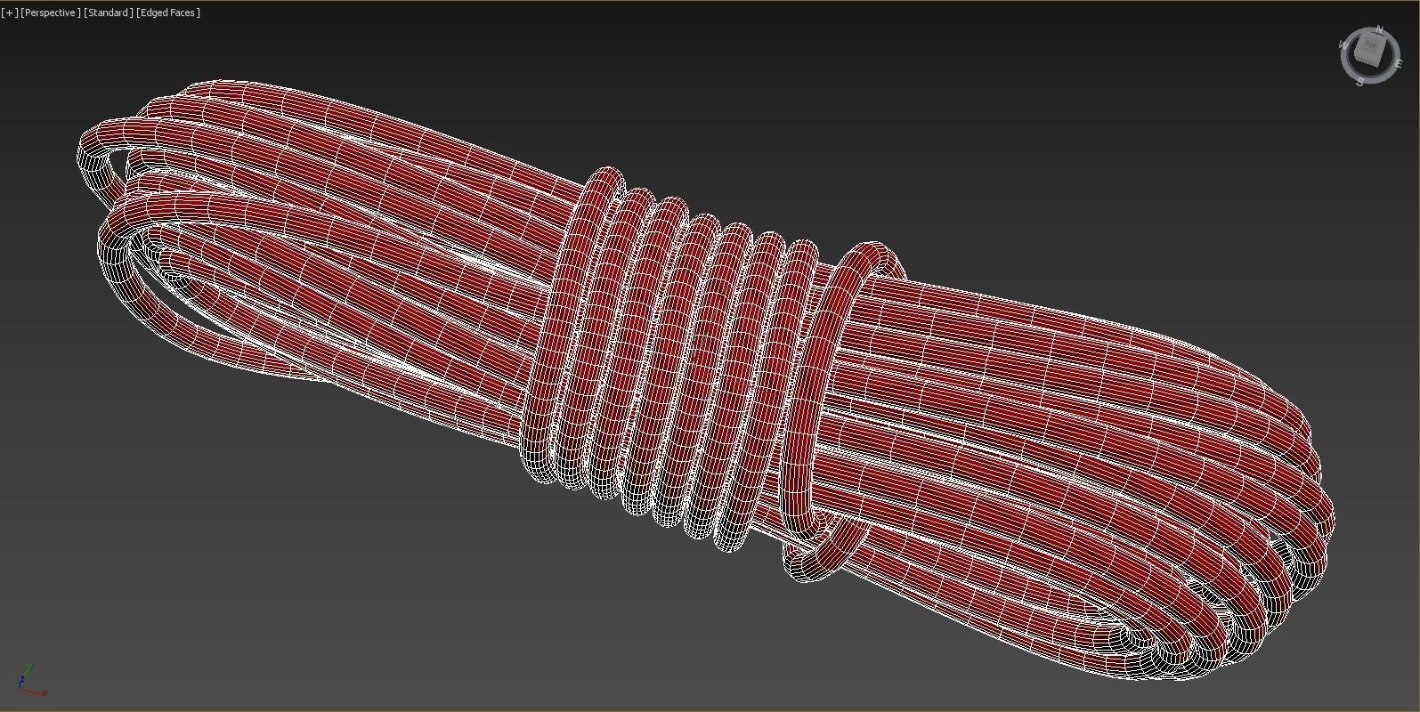 Climbing Rope 3D model_6