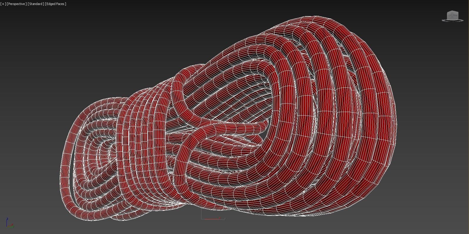 Climbing Rope 3D model_1