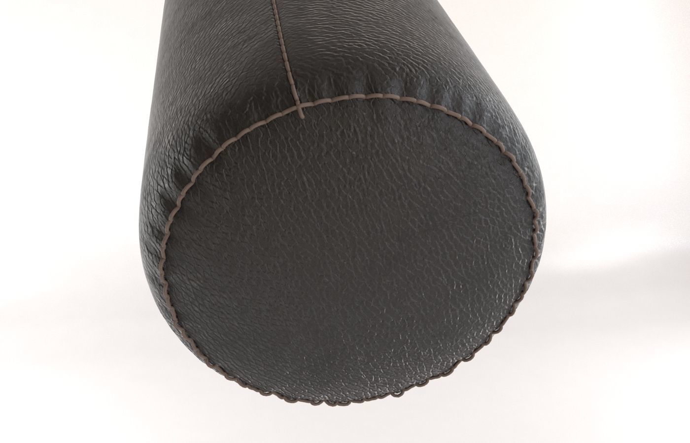 Leather Punching Bag 3D model_4