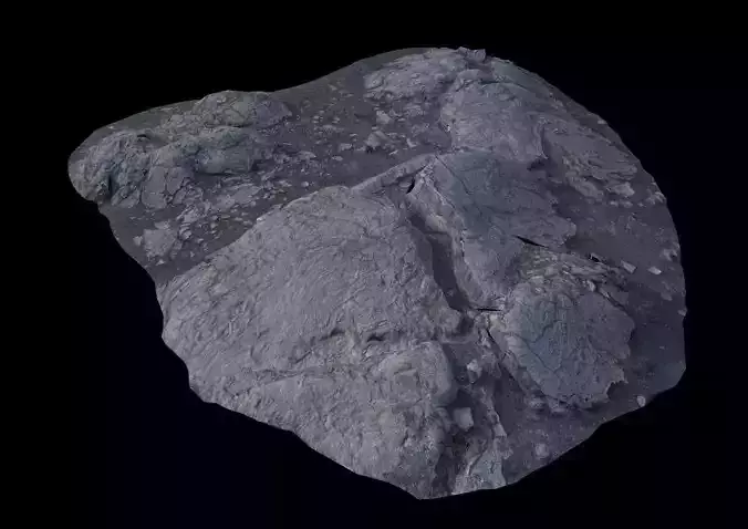 Volcanic Rock V10 Low-poly 3D model