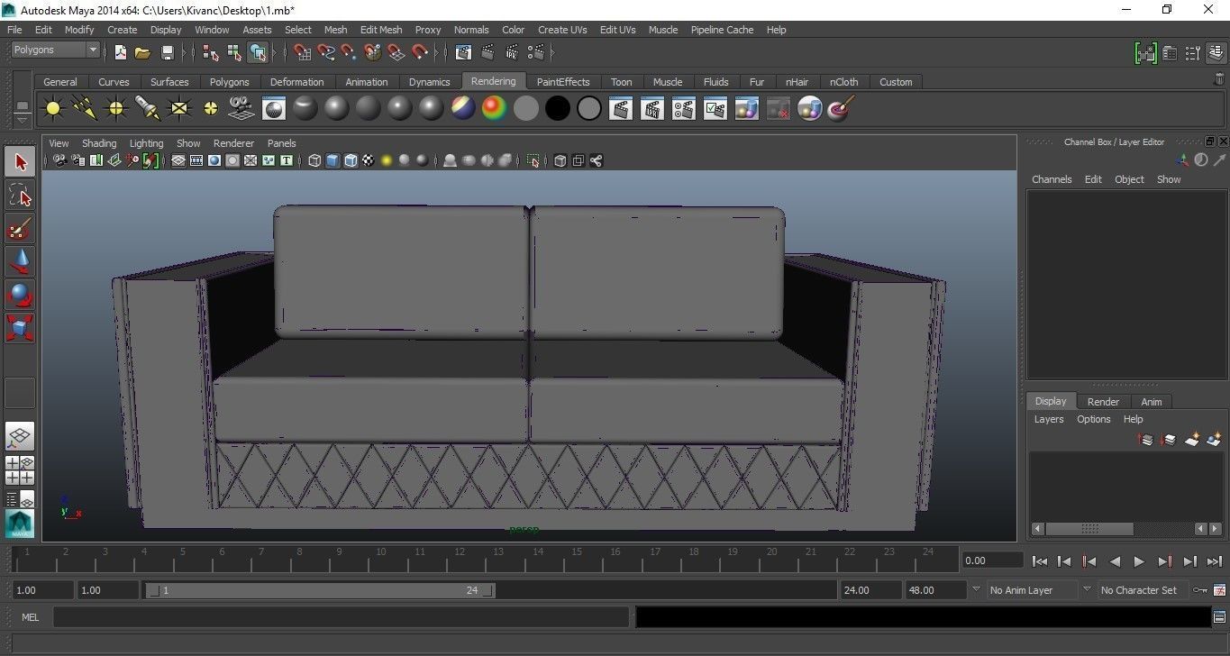 Sofa - Seating Group 3D model_14