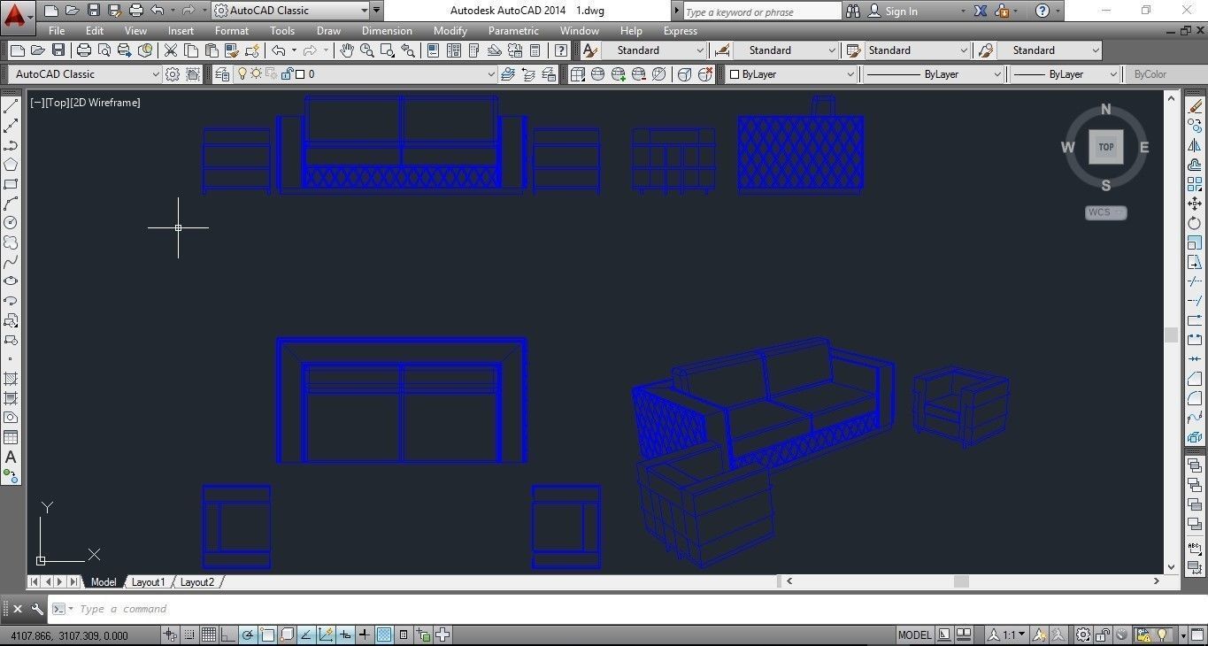 Sofa - Seating Group 3D model_9