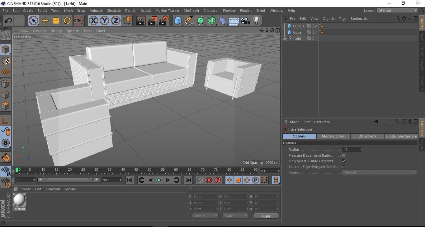 Sofa - Seating Group 3D model_7