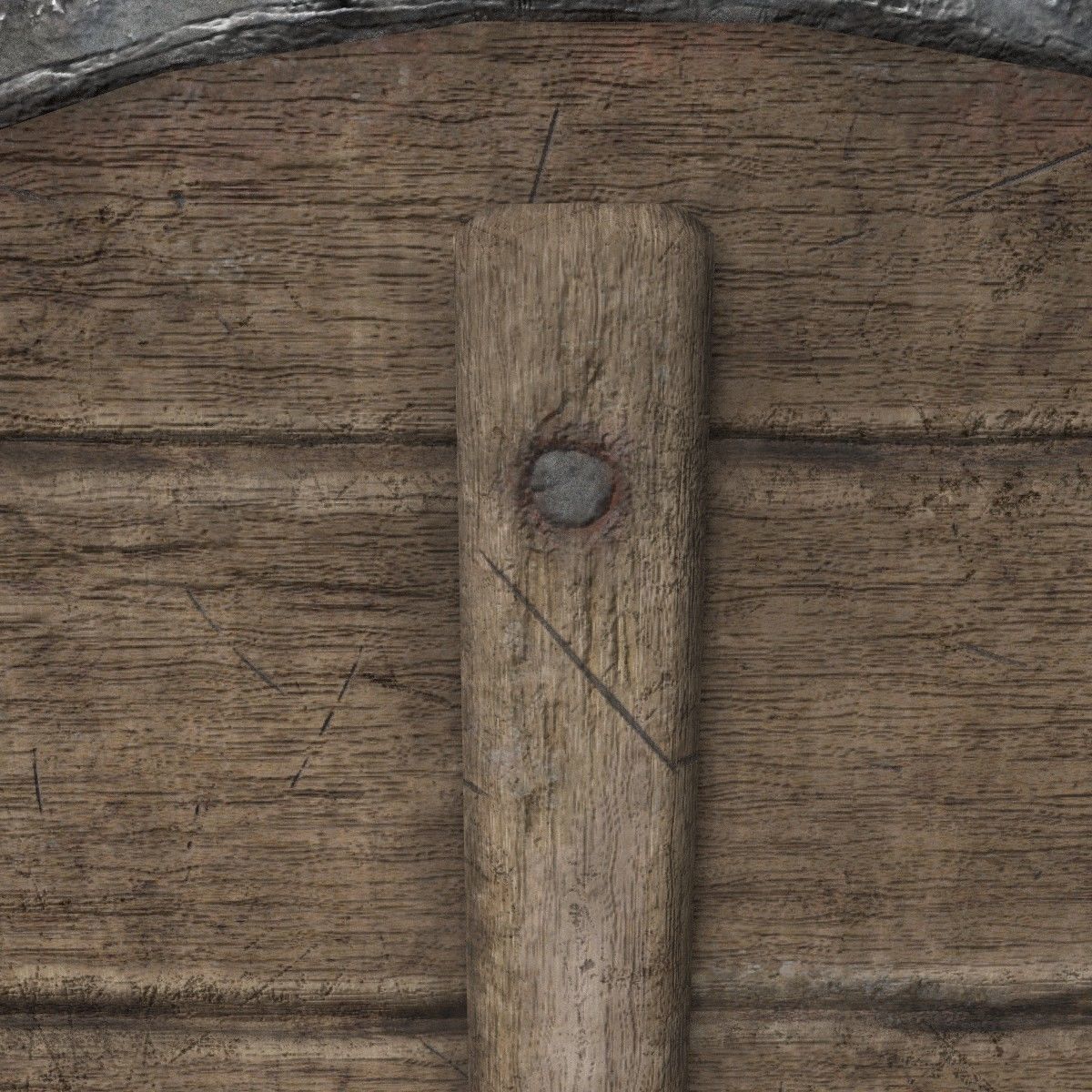 Shield viking 3D model_11