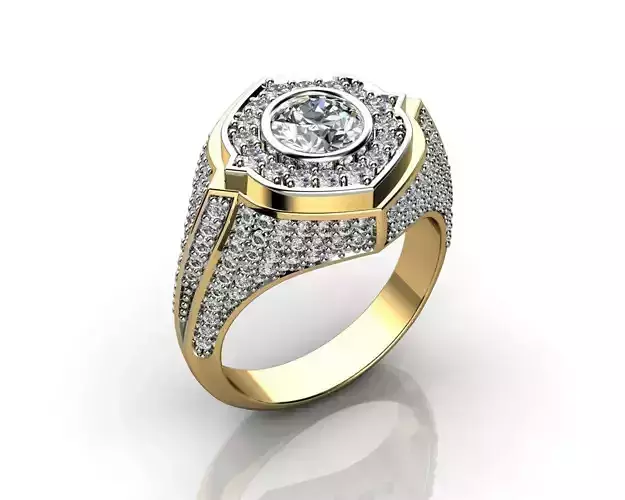 Mens Diamond Rings