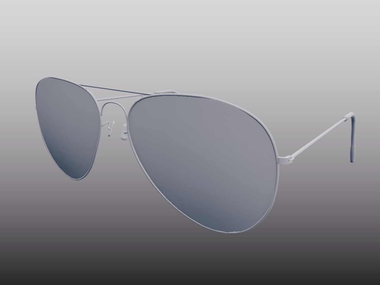 Sunglasses 3D model_8