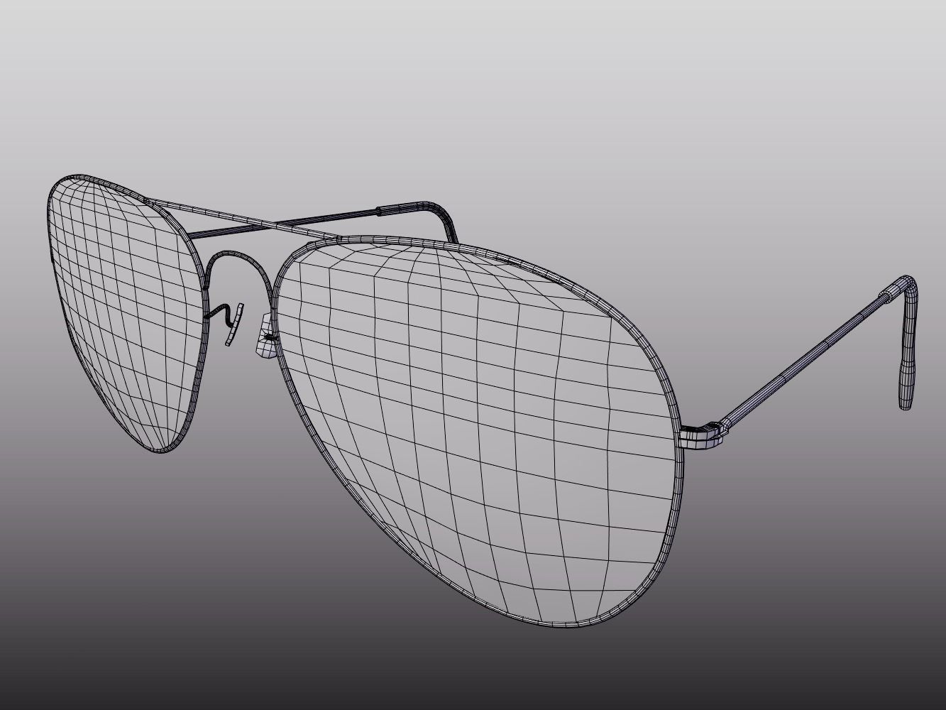 Sunglasses 3D model_5