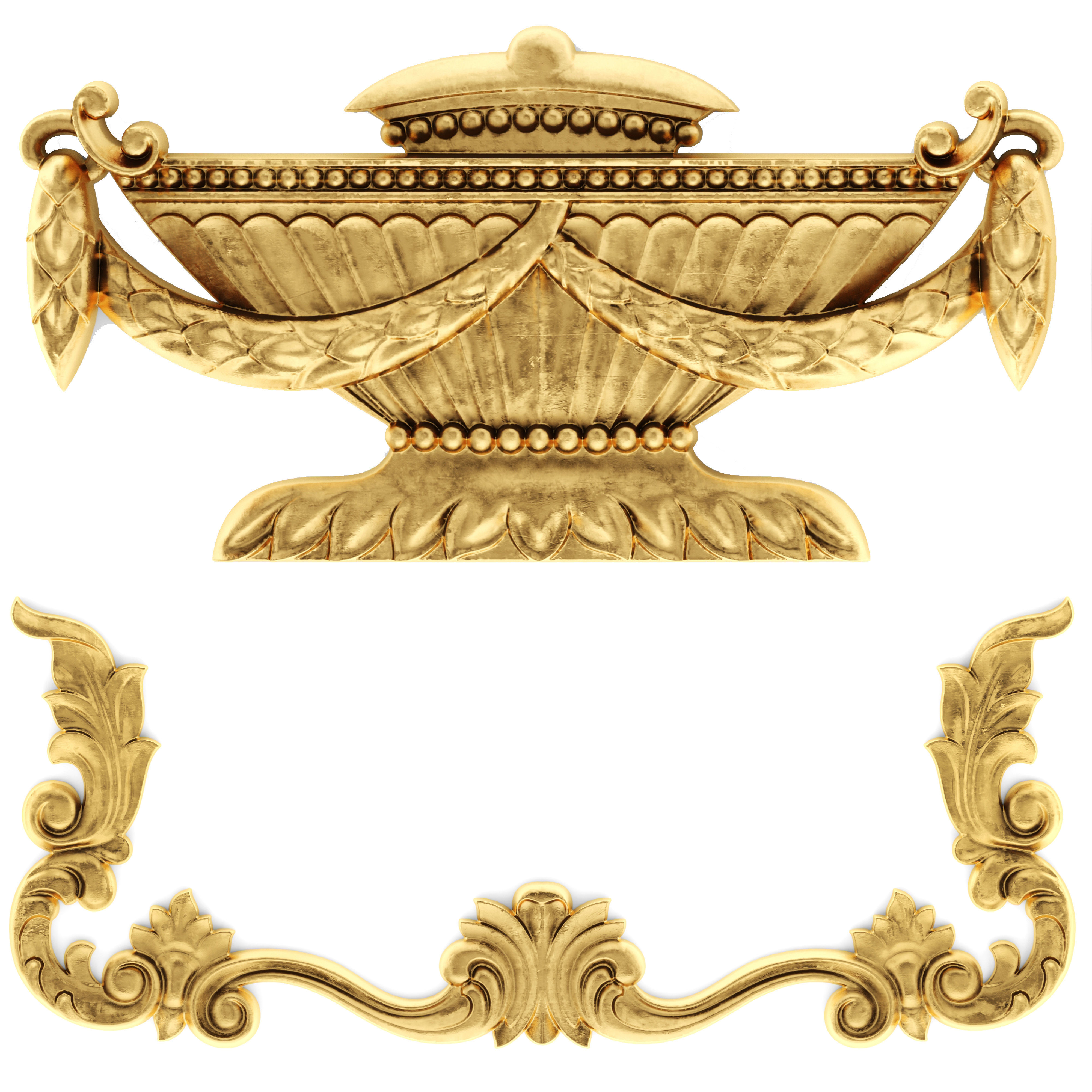 Cartouches SET 31 3D model_1