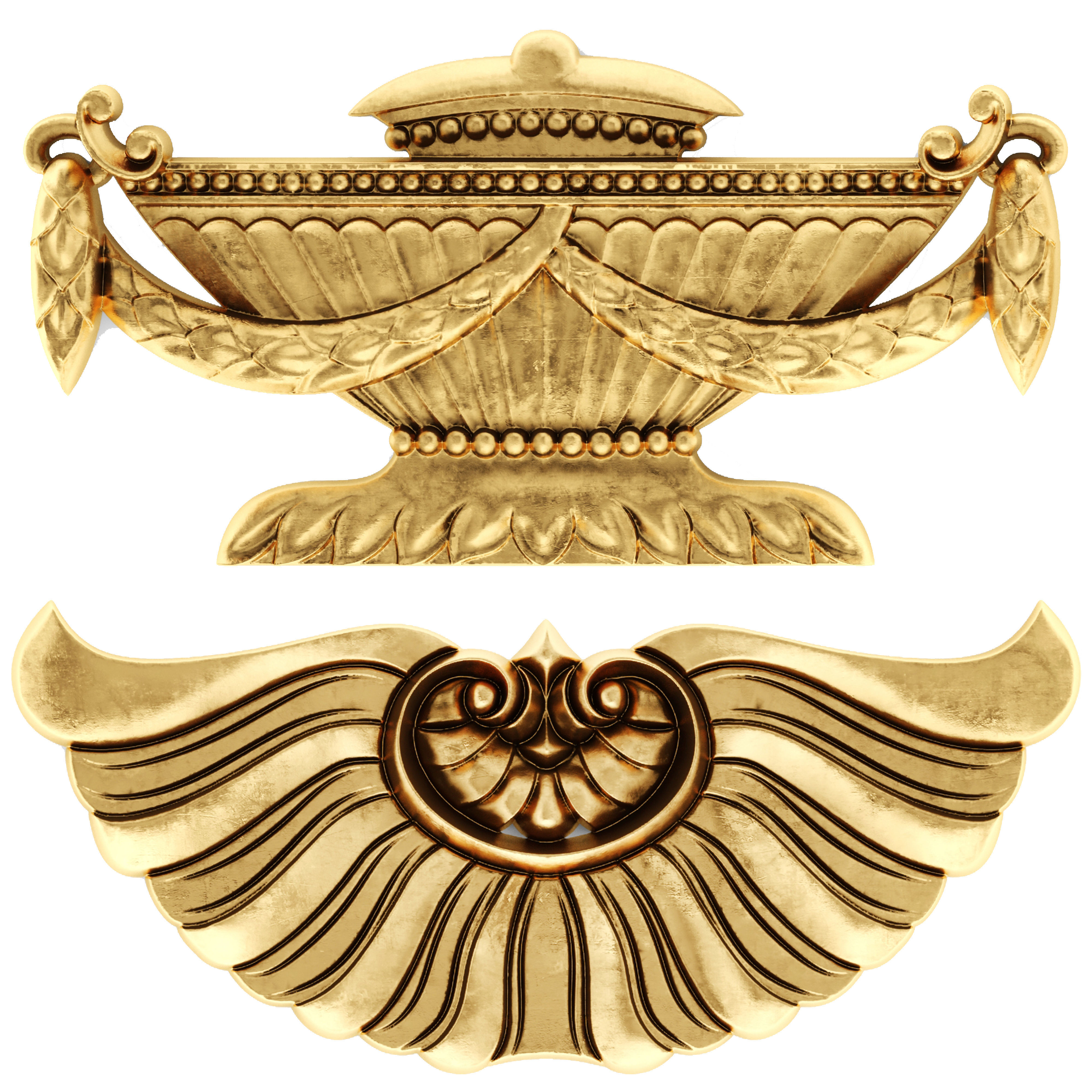 Cartouches SET 31 3D model_11