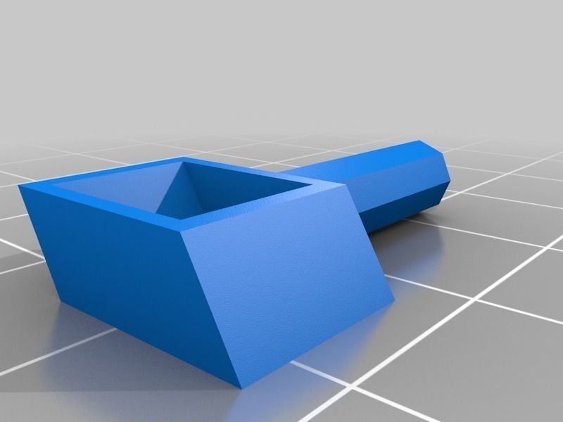 Rotary Mixer Blade for Customizer Free 3D print model_1