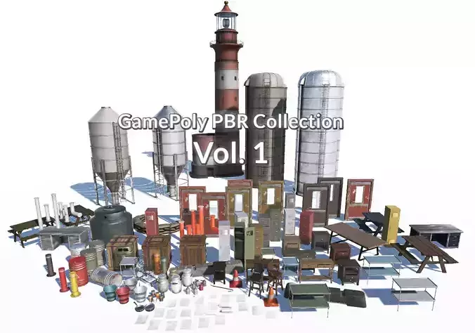 GamePoly PBR Collection Vol 1