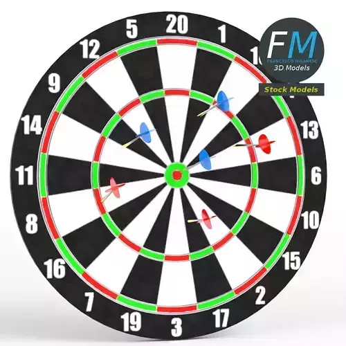 Darts with target 2