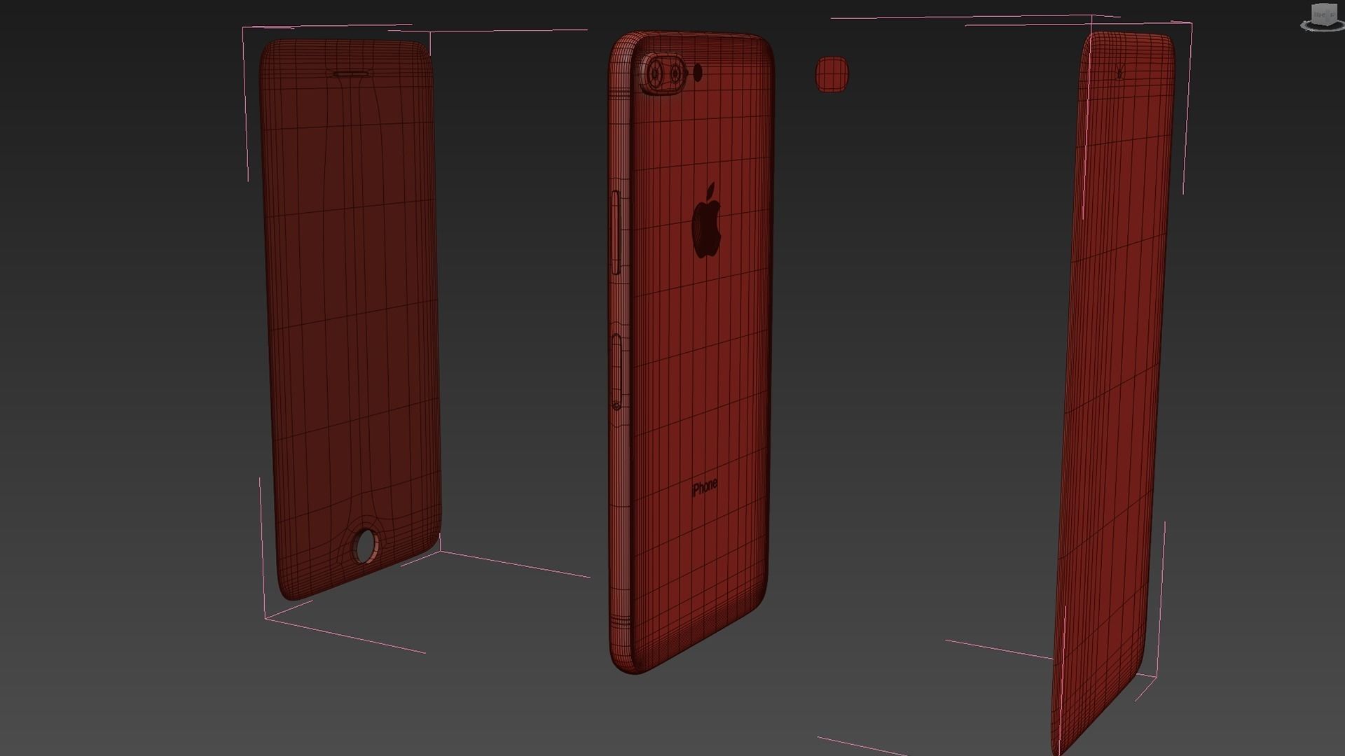 iPhone 8 Plus 3D model_18