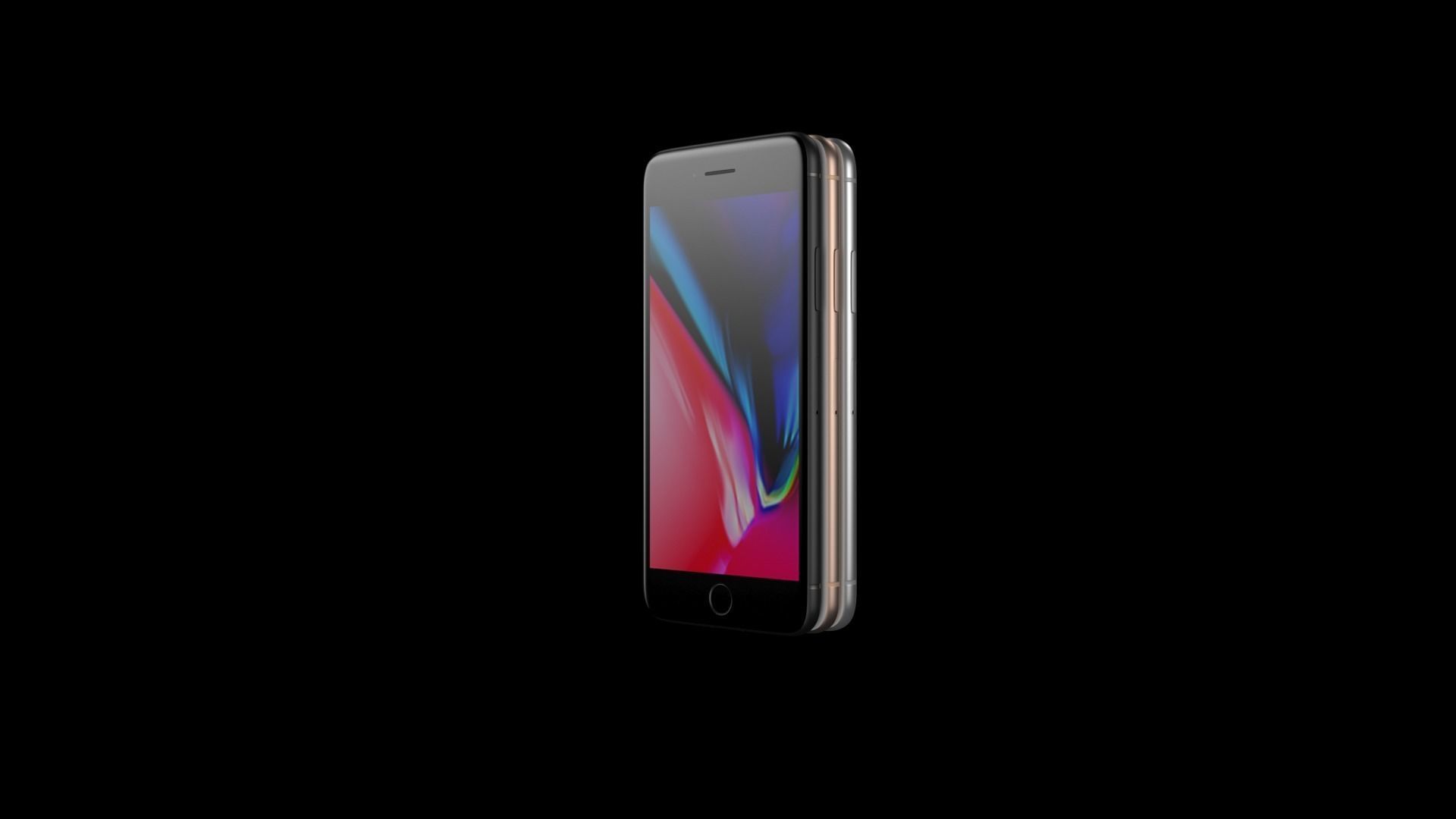 iPhone 8 Plus 3D model_10