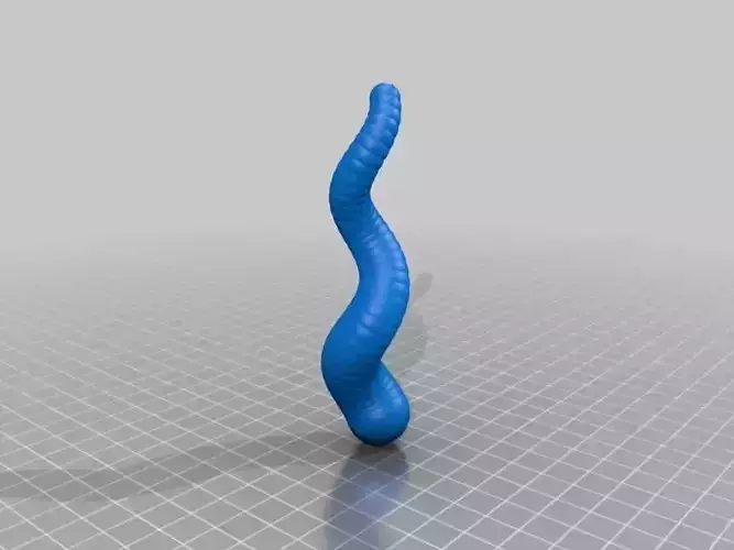 Customizer Test of Twisted Spiral Horn Generator Free 3D print model