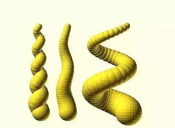 Twisted Spiral Horn Generator Free 3D print model