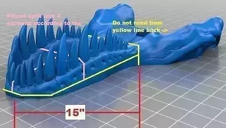 How To Section a T-Rex Skull Free 3D print model