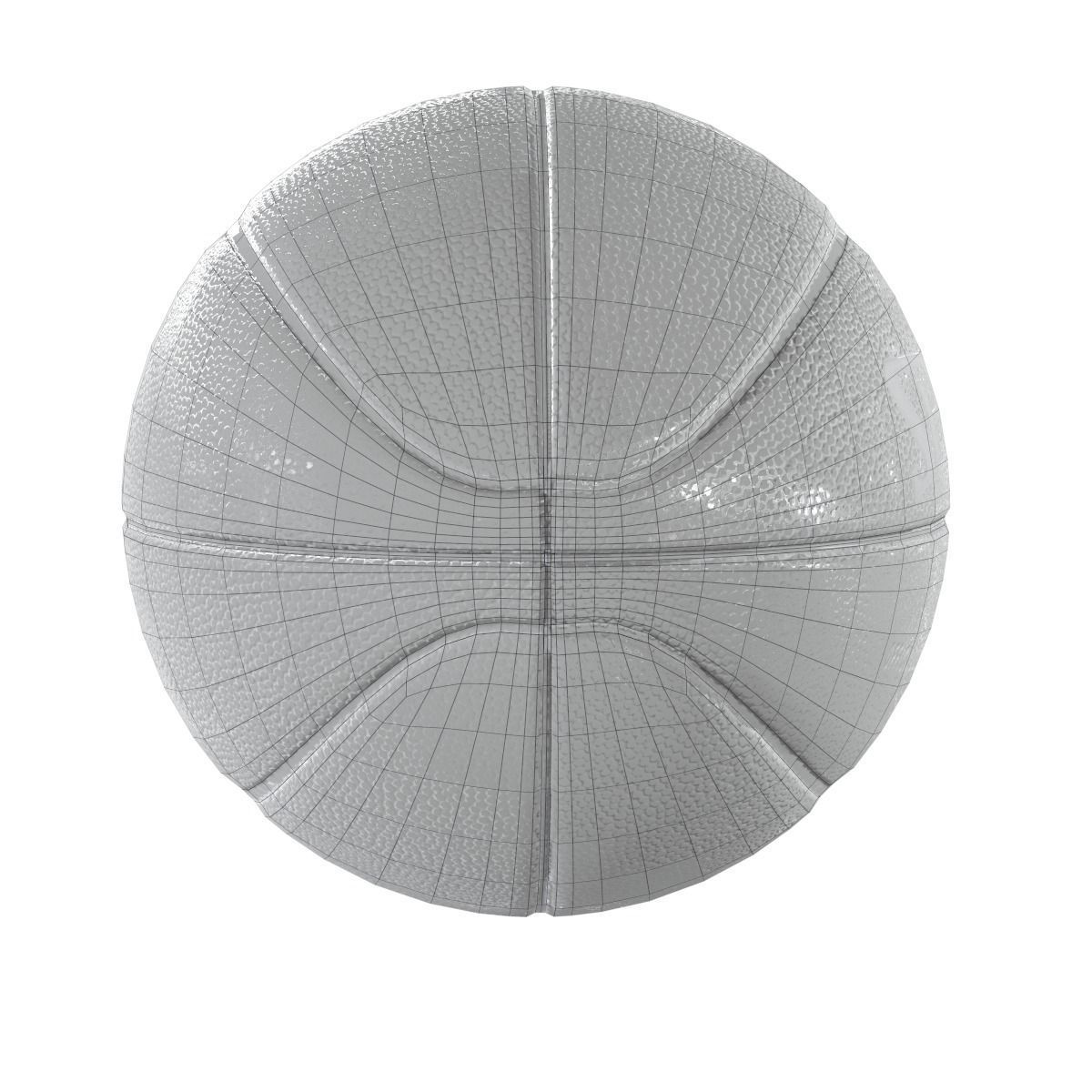 Basketball spalding nba game ball Low-poly 3D model_9