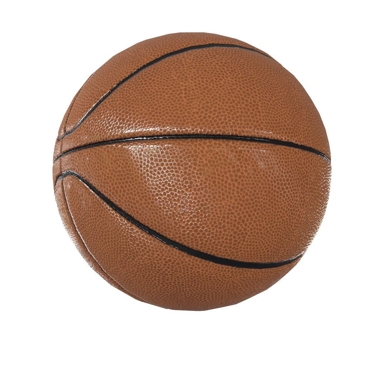 Basketball spalding nba game ball Low-poly 3D model_7