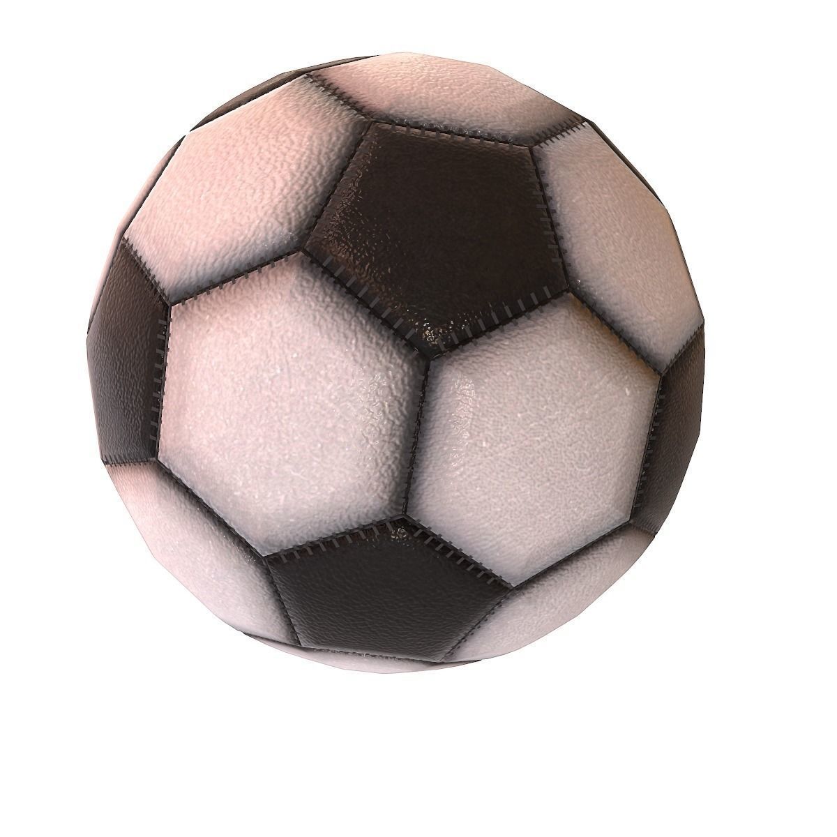 Antic soccer ball collection 3D model_7