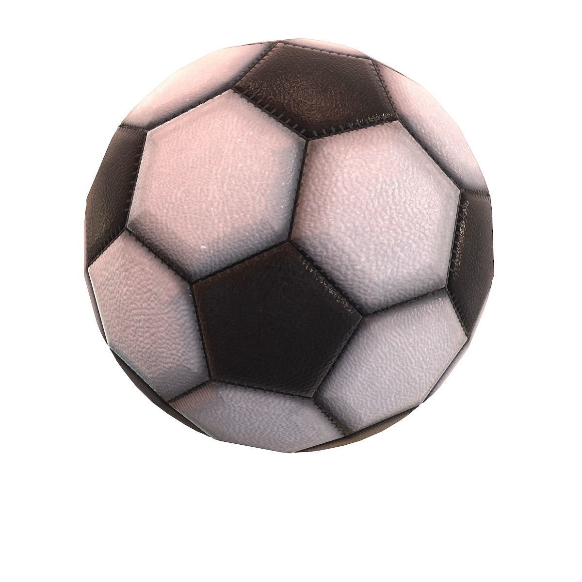 Antic soccer ball collection 3D model_1