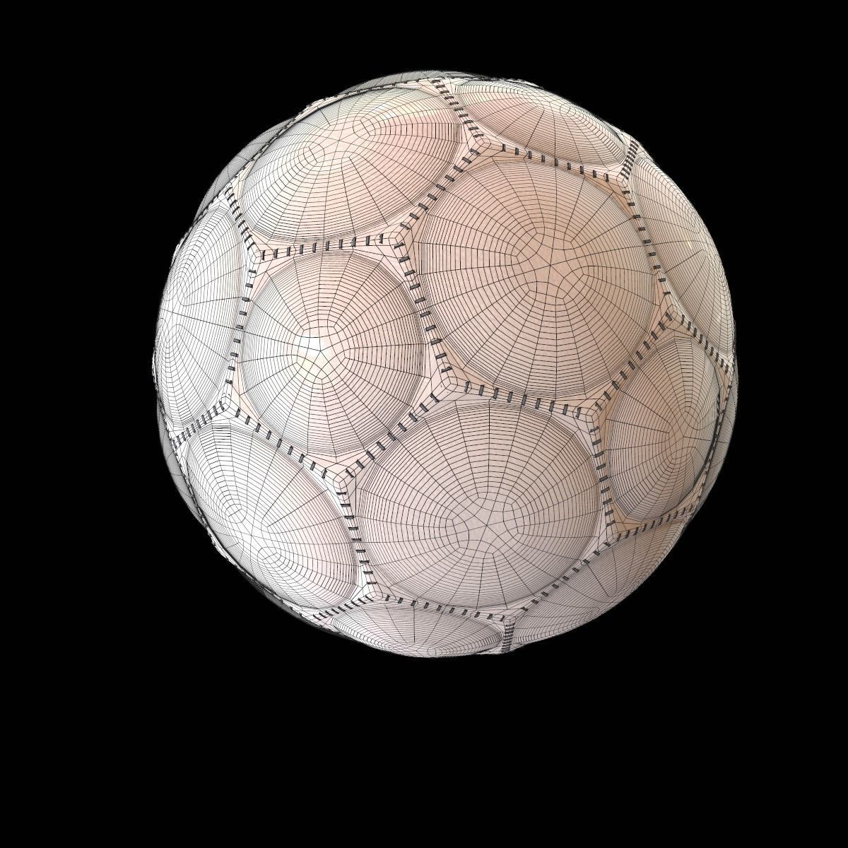 Antic soccer ball collection 3D model_17