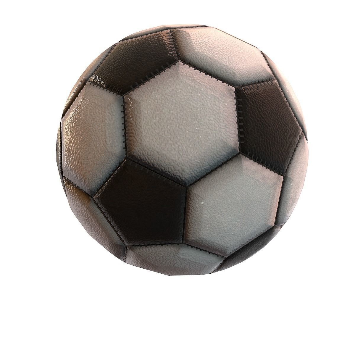 Antic soccer ball collection 3D model_5
