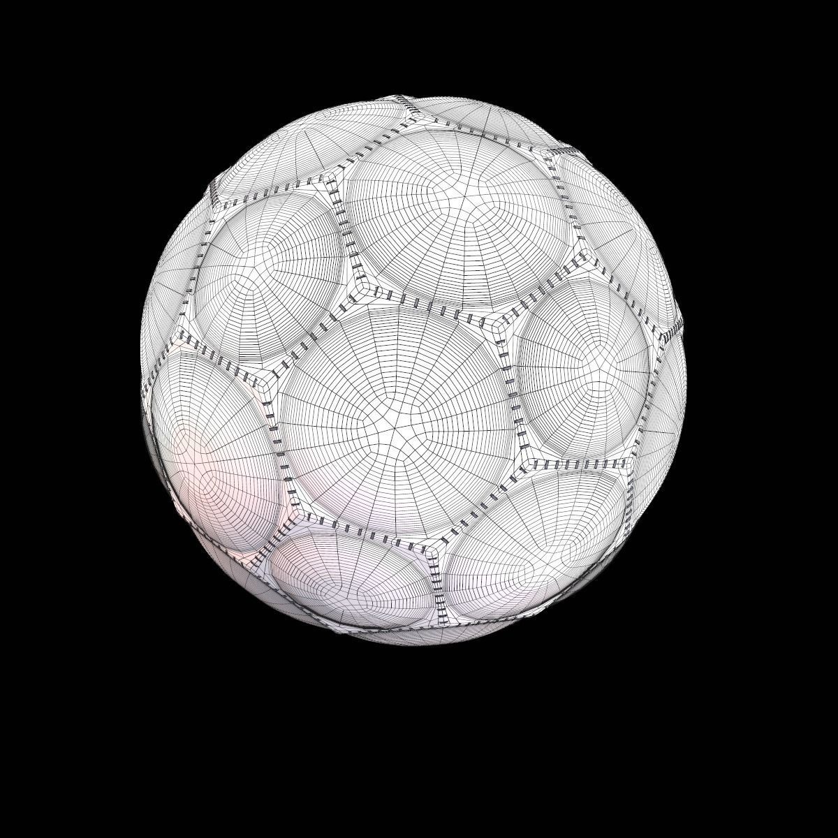 Antic soccer ball collection 3D model_16