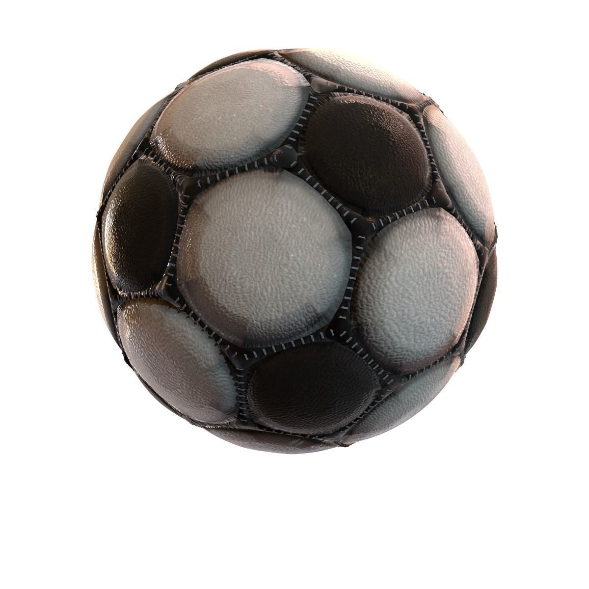 Antic soccer ball collection 3D model_12