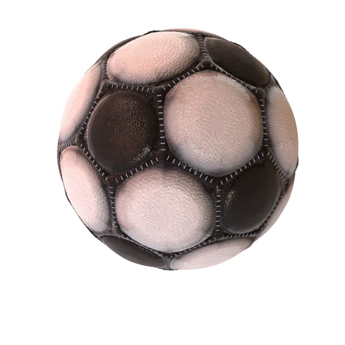 Antic soccer ball collection 3D model_15
