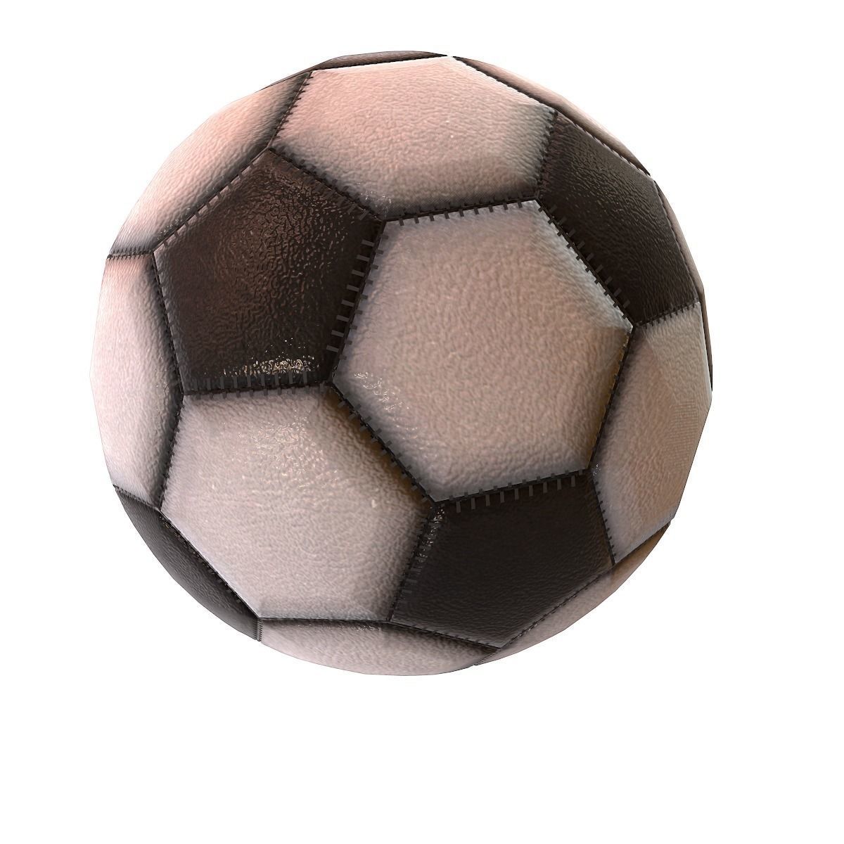 Antic soccer ball collection 3D model_6