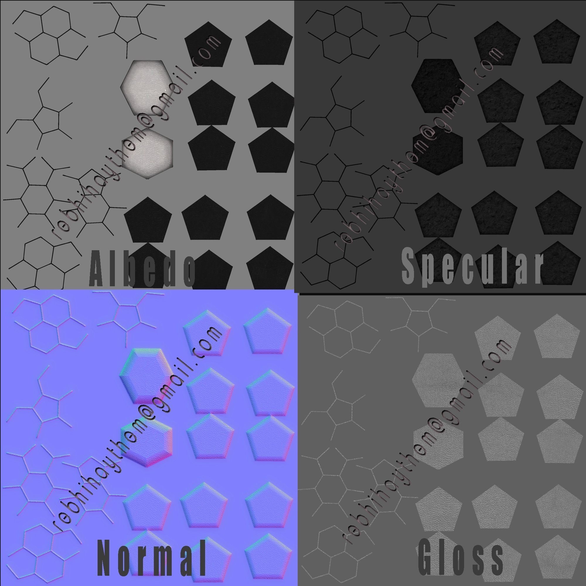 Antic soccer ball collection 3D model_18